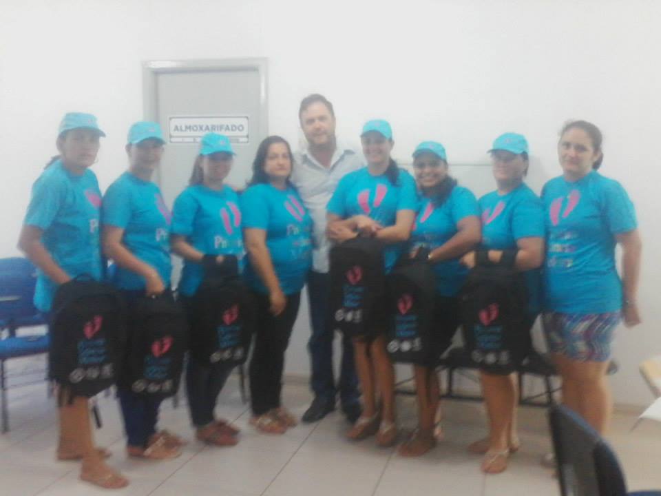 Visitadoras do PIM recebem novos materiais